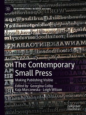 cover image of The Contemporary Small Press